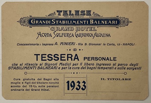 Telese benevento grandi - benevento,