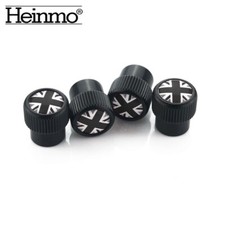 4x Union Jack Tappi Valvola