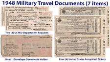 1948 USA War Dept Railroad