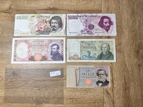 Lotto banconote lire 100000 - lotto,