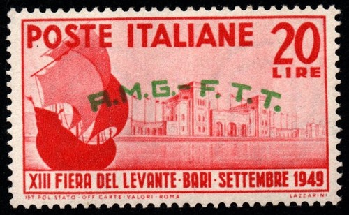Trieste zona amg ftt 1949 - trieste,