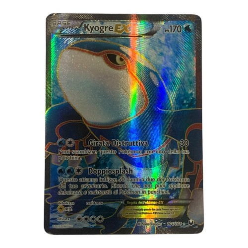 Carta pokemon kyogre - carta,