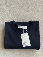 T-shirt nera Portuguese Garment Makers uomo taglia large cotone nuova con etichette prezzo consigliato £70