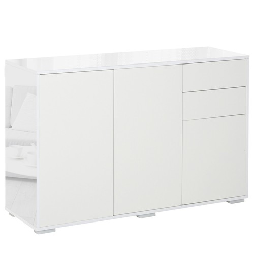 Homcom mobiletto multiuso - mobiletto, 2