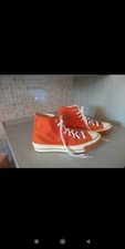 SCARPE UOMO DONNA CONVERSE ALL STAR ARANCIONE NUOVE 42,5