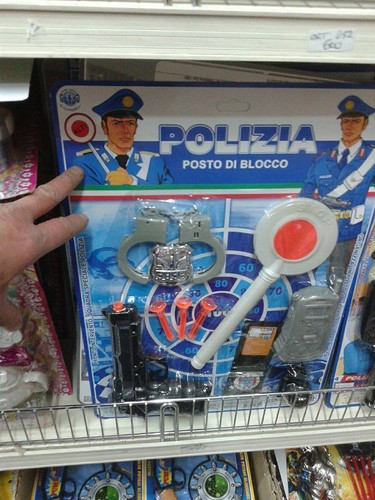 Pistola manette polizia - ,