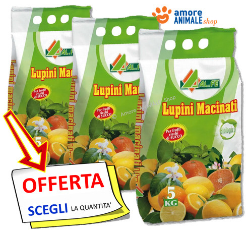 Alfe lupini macinati 5 - macinati, →