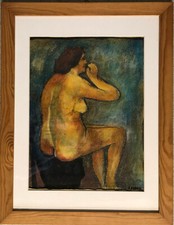  Vecchio Disegno     con  cornice -  34,5x44,5- NC1829