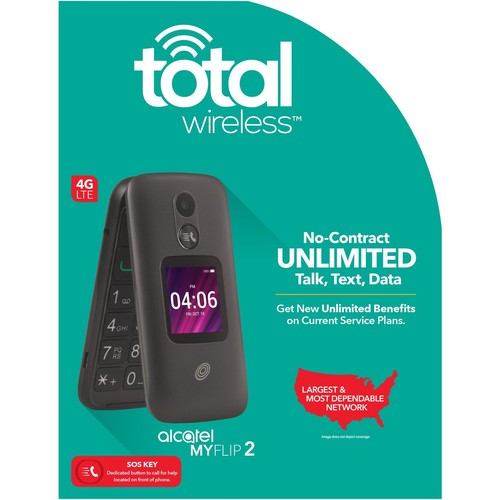 Telefono flip total - flip, wireless