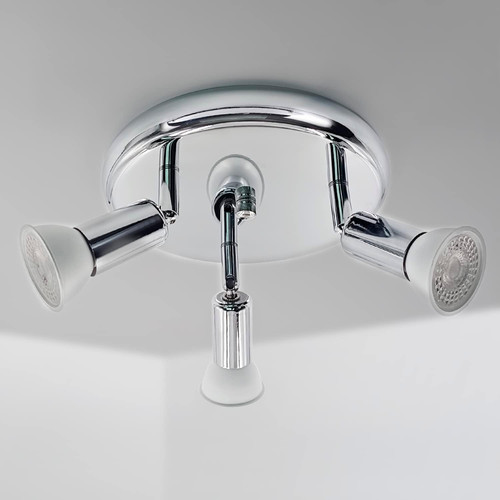 Cromo plafoniera faretti 5w - plafoniera,