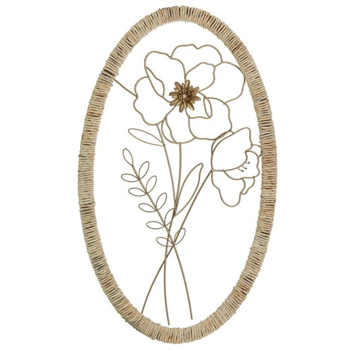 Drw ornamento parete - di, un