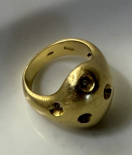 Anello zancan oro giallo - in,