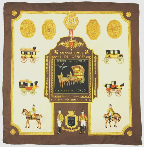 Magnifique foulard vintage - ,