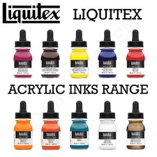 Liquitex inchiostro acrilico professionale flaconi 30 ml gamma completa singoli spedizione veloce
