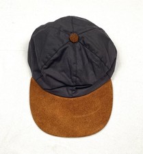 Vintage Barbour D494 berretto di cera, berretto di cera, berretto, taglia unica, marrone