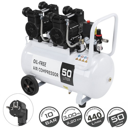 Compressore sussurro 50l - compressore, a