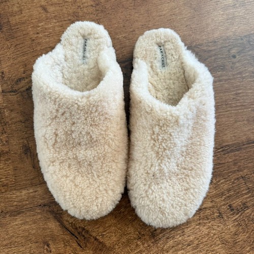 Zoccoli paracadute shearling - zoccoli,
