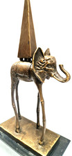 Statua in bronzo elefante