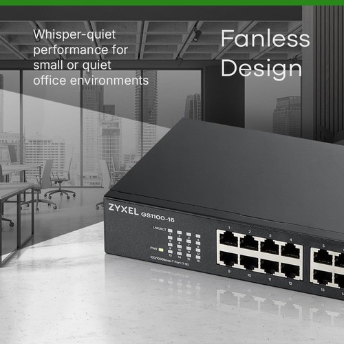 Zyxel gs1100 16v3 - non, gestito
