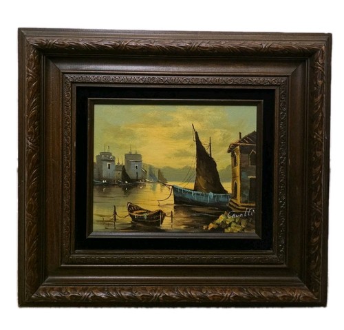 Dipinto olio tela vintage - dipinto,