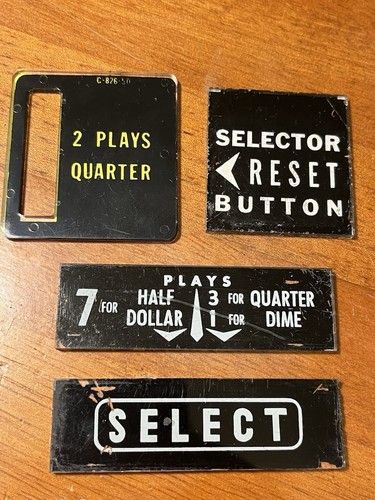 Vintage lot jukebox 50s - of,