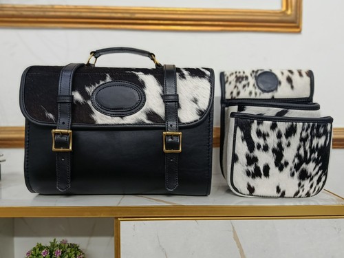 Borsa gamma pelle - , capelli