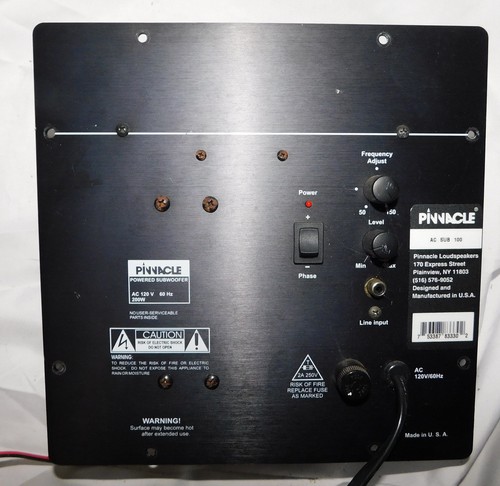 Pinnacle amplificatore piastra - pinnacle,