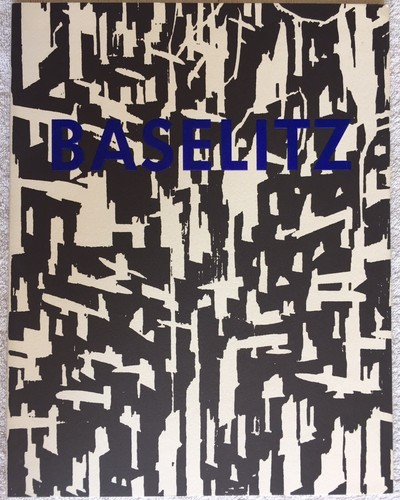 Georg baselitz firmato arte - baselitz,