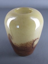 Vaso vetro design inclusioni colorate modernariato soprammobile vintage anni ‘80