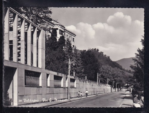 Cartolina valdagno via - cartolina,