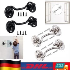 2 ganci tempesta in acciaio