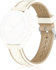 Silicone Cinturino Compatibile Con Omega X Swatch Moonswatch Speedmaster/Rolex W