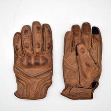 Guanti gloves moto in pelle