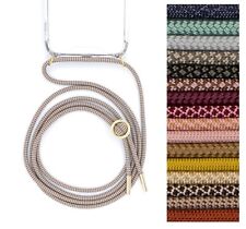 Per Samsung Galaxy A5 2018 catena cellulare cinturino cellulare con custodia da appendere