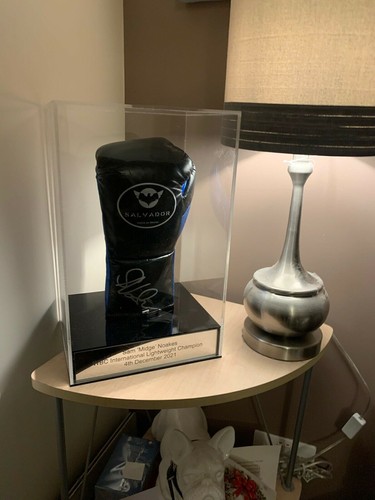 Vetrina guantoni boxe con - guantoni, da