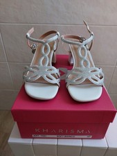 Sandali gioiello donna bianchi