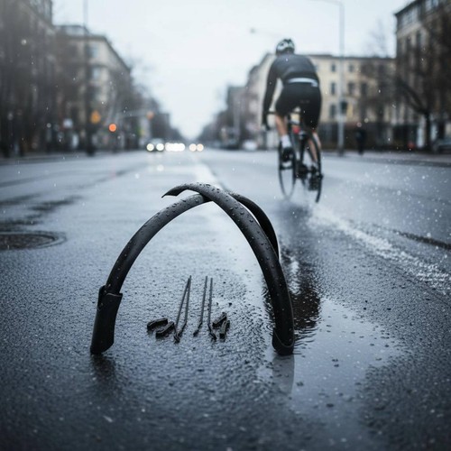 Parafango alluminio bici - parafango,