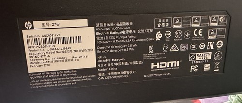 Monitor hz full hd - hz,