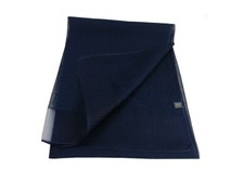 Stola blu cerimonia donna seta