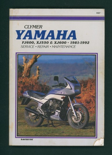 Yamaha clymer xj600 xj550 - clymer,