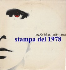 PATTY PRAVO-pazza idea ristampa del settembre 1978 come nuovo
