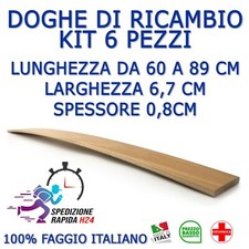 Kit doghe ricambio per - 6,