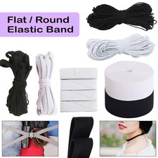 Nero Bianco Elastico Rotondo &