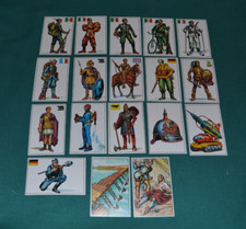 Lotto 18 Figurine ARMI E SOLDATI attraverso le grandi BATTAGLIE - Edis