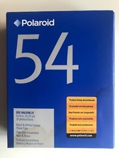 Pellicole Polaroid 54 black e white instant sheet film 9x12 cm Expired 2009