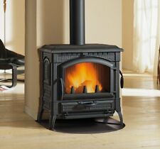 STUFA LA NORDICA ISOTTA EVO 11,9 KW TERMOSTUFA GHISA SMALTATA ANTRACITE (38261)