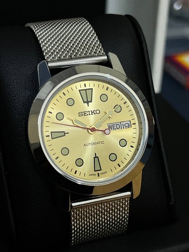 Orologio uomo seiko yellowdial - uomo,