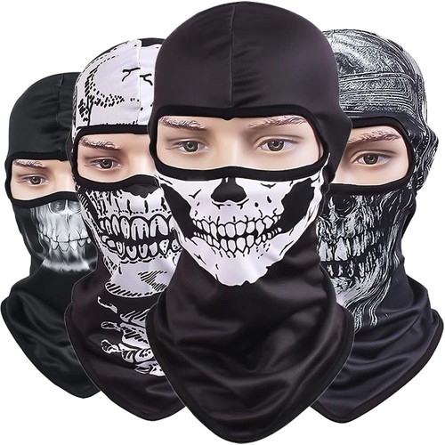 Ghost balaclava spaventoso - balaclava,