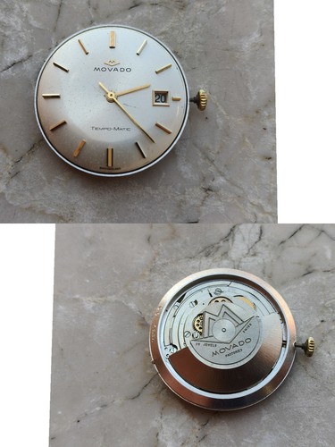 60s movado automatic cal - automatic, cal.