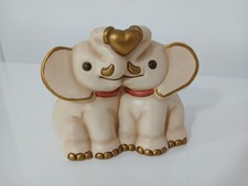 Statuina Thun Coppia Elefanti